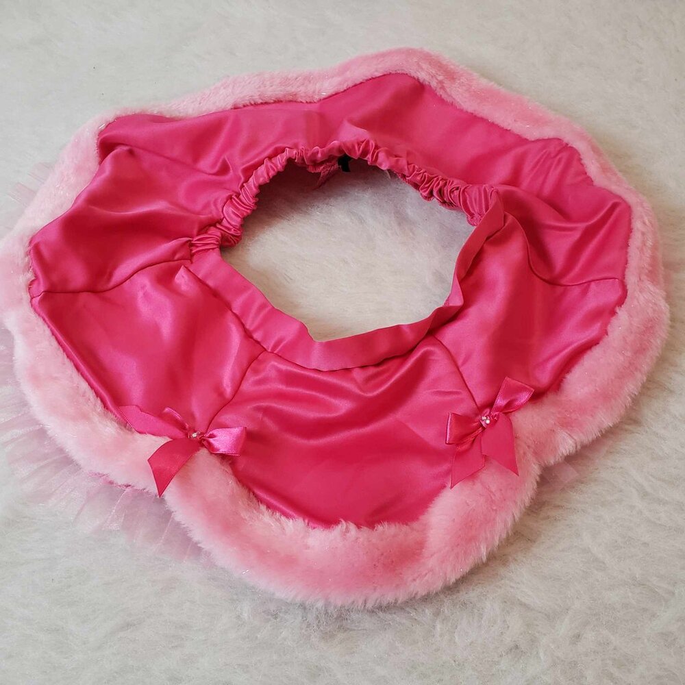 NEW! 2007 Victoria's Secret Sexy Little Things Santa Baby Fur Trimmed Mini Skirt